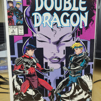 Double Dragon #3 (1991) Marvel Comics Based On Videogame FINE/VF