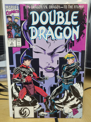 Double Dragon #3 (1991) Marvel Comics Based On Videogame FINE/VF