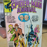 Spectacular Spiderman Annual #4 (1984) 1st app Tamara Blake /Iron Cat NEWSSTAND