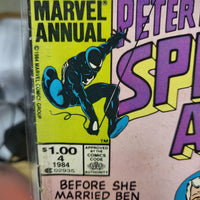 Spectacular Spiderman Annual #4 (1984) 1st app Tamara Blake /Iron Cat NEWSSTAND