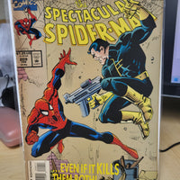 Spectacular Spiderman #209 (1994) Punisher Death Squad Appearances