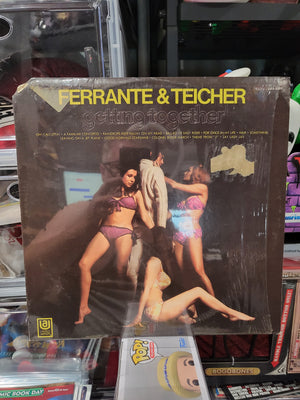 Ferrante & Teicher Getting Together 1970 UA A-5501 Jazz Record Sexy Cheesecake Cover