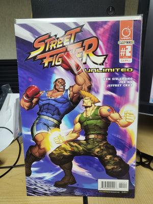 Street Fighter Unlimited #2 (2016) Genzoman Cover A Capcom/Udon VF Comicbook