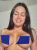 Sexy Busty Latina Fully Spread Nude 5x7 Print in Hard Protective Case (P3)