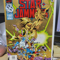 Starjammers #4 (1996) Mini-Series Finale Gold Foil Cover X-Men Marvel Comics VF+