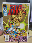 Starjammers #4 (1996) Mini-Series Finale Gold Foil Cover X-Men Marvel Comics VF+