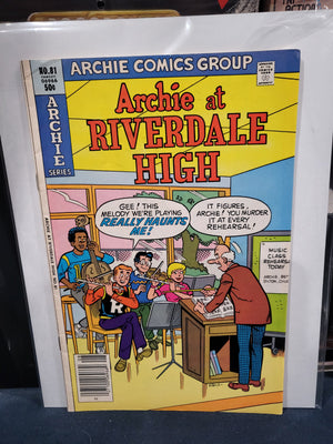 Archie At Riverdale High #81 (1981) Archie Comics VG/EX Comicbook