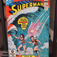 Superman #372 (1982) VF Condition DC Comics Phantom Superman 2 Stories