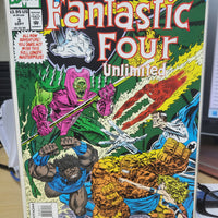 Fantastic Four Unlimited #3 (1993) Blastaar Annihilus VF+ Marvel Comics