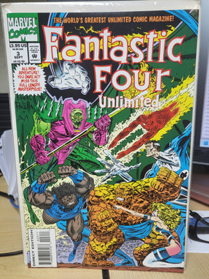 Fantastic Four Unlimited #3 (1993) Blastaar Annihilus VF+ Marvel Comics