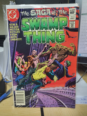 The Saga Of The Swamp Thing #3 (1982) Newsstand Edition VG+/EX Liz Tremayne DC