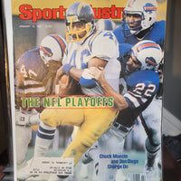 Sports Illustrated January 12 1981 NFL Playoffs Issue Chuck Muncie SD Chargers NEAR MINT