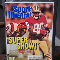 Sports Illustrated Magazine January 30 1989 1st Cover Appearance Jerry Rice VF