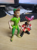 Walt Disney Peter Pan and Captain Hook Neverland 2 Action Figure Toy Lot