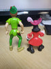 Walt Disney Peter Pan and Captain Hook Neverland 2 Action Figure Toy Lot