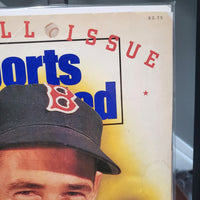 Sports Illustrated April 16 1990 - Ted Williams Cover - Baseball 1950 vs 1990 FINE