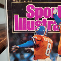 Sports Illustrated January 19 1987 - Superbowl Special Broncos Rich Karlis Cover VF