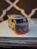 2012 Hot Wheels Kool Kombi VW Peace Decorative Short Bus Die-Cast Car Van