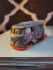 2012 Hot Wheels Kool Kombi VW Peace Decorative Short Bus Die-Cast Car Van