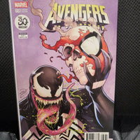 Avengers #687 (2018) 30th Anniversary Campbell Venom Variant Cover