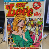 My Love Story #16 (1972) Marvel Romance Comics John Buscema Cover Art