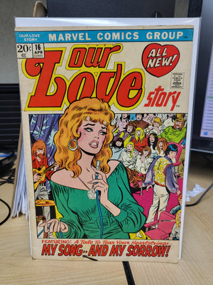 My Love Story #16 (1972) Marvel Romance Comics John Buscema Cover Art