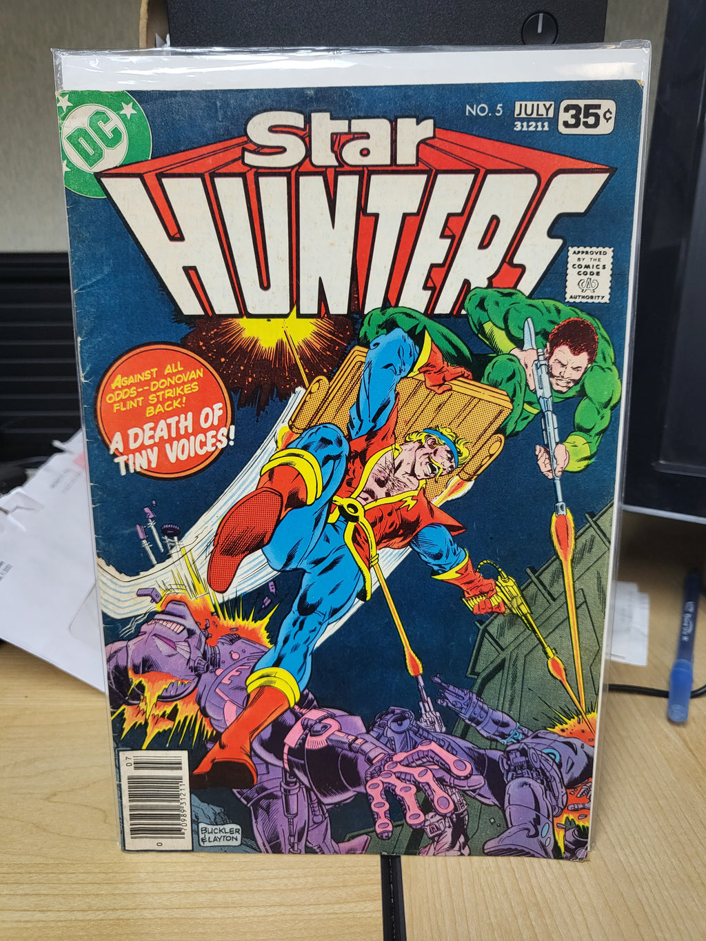 Star Hunters #5 (1978) Bob Layton Ink/Rich Buckler Cover Bronze Age DC Comics