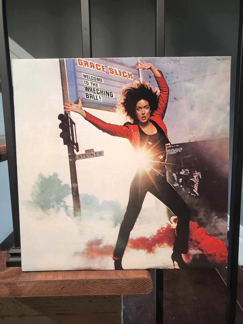 Grace Slick Welcome to the Wrecking Ball RCA AQ1-3851 1981 Gatefold Album Promo Starship