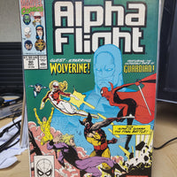 Alpha Flight #90 (1990) 1st appearance Heather as Guardian FINE+ Marvel Comics Wolverine