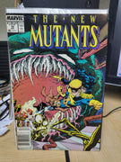 The New Mutants #70 (1988) Blevins Cover Newsstand Edition Cannonball Marvel Comics