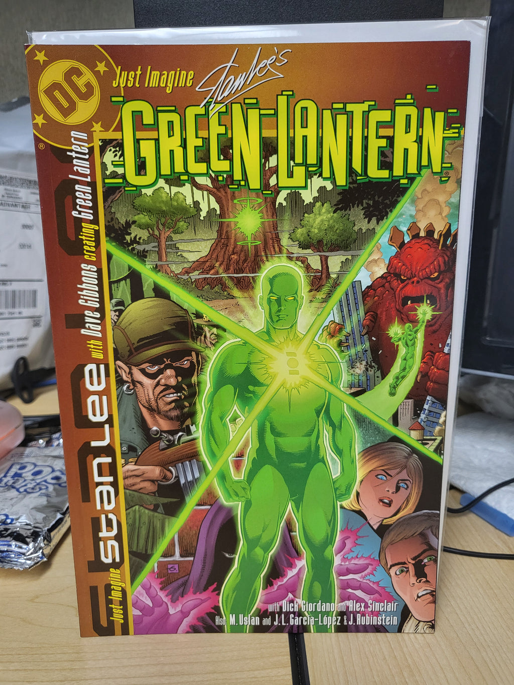 Just Imagine Stan Lee Creating Green Lantern #1 (2001) DC Comics One Shot Comicbook