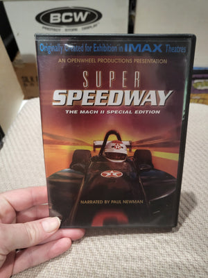 Super Speedway The Mach II Special Edition 2 DVD Set with Insert Paul Newman