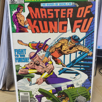 Master Of Kung-Fu #98 (1981) 1st app of Shadow Slasher Newsstand VF James Bond