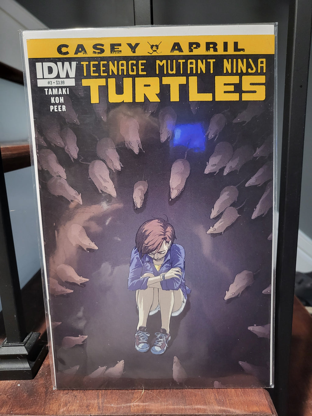 Teenage Mutant Ninja Turtles: Casey & April #3 (2015) Irene Koh Cover IDW NM