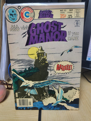 Ghost Manor #33 (1977) Charlton Comics Bronze Age Horror Comicbook EX/FINE