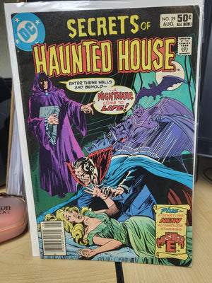 Secrets Of Haunted House #39 (1981) Newsstand Edition Rich Buckler Cover