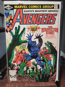 Avengers #209 (1981) Al Milgrom Cover Features Beast & Skrulls EX/FN Marvel Comics