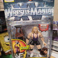 1998 Jakks WWF Wrestlemania XV Fully Loaded Sealed Al Snow Wrestling Figure w/Accessories