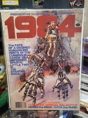 1984 Warren Magazine #10 (1979) Provacative Adult Fantasy Sci-Fi Magazine 007 Ad