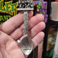 Walt Disney World Pewter Spoon 5" Goofy Mickey Minnie Daisy Donald Characters