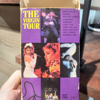 Madonna The Virgin Tour VHS Tape (1985) 10 Hits Ex-Videostore Rental Copy VG