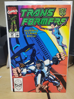 Transformers #68 (1990) Scarce/Low Distribution 1st app Neo-Knights Marvel Comics