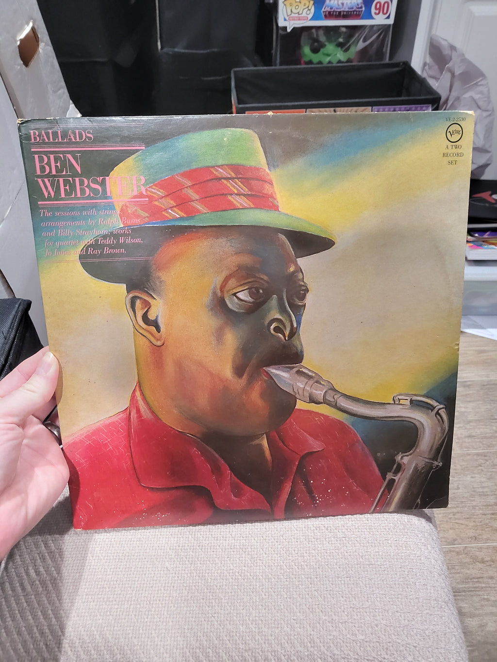 Ben Webster Ballads 2 Record Set Verve Jazz VE-2-2530 1978 Polydor Records