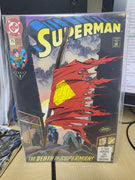 Superman #75 (1993) Death of Superman 1st Printing High Grade Copy Doomsday