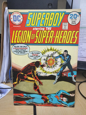 Superboy and Legion of Super-Heroes #201 (1974) 1st app Betrayer FINE+ DC Comics