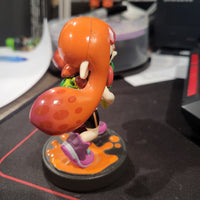 Nintendo Amibo 2 Splatoon Orange Inkling Girl 3" Smash Bros Great Condition Figure