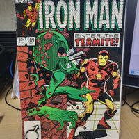 Iron Man #189 (1984) 1st app of Termite Marvel Comics VF Condition McDonnell Cover