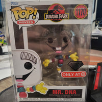 Funko Pop Movies #1170 Jurassic Park Mr. DNA Target Diamond Exclusive Sealed W/Case