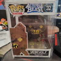 Funko Pop 8-Bit Altered Beast Werewolf #32 Sealed With Protective Case