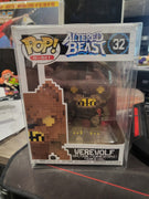 Funko Pop 8-Bit Altered Beast Werewolf #32 Sealed With Protective Case